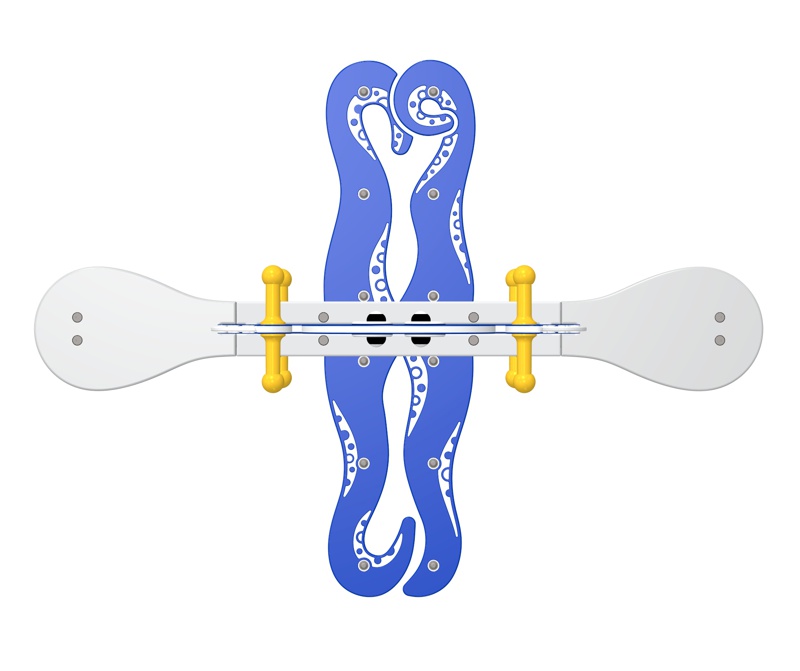 Olivia the Octopus Spring Seesaw